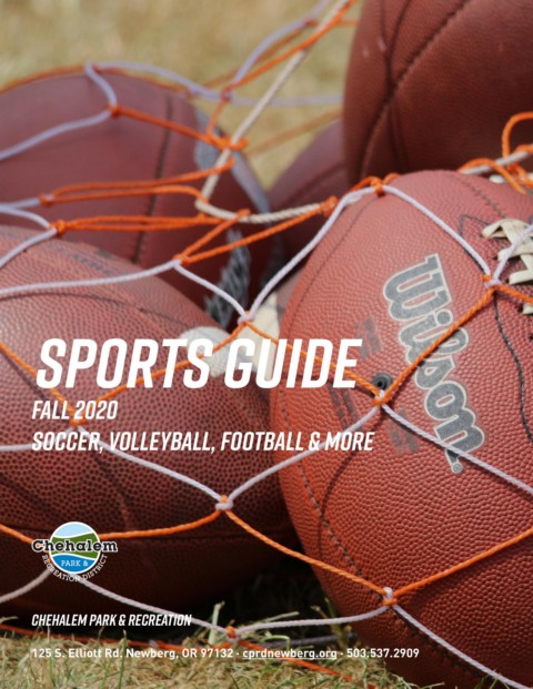 Activity Guides Chehalem Park Recreation District