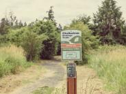 Nature trails surrounding Chehalem Glenn Golf Course