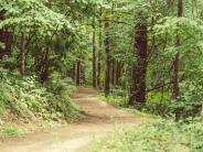 Nature trails surrounding Chehalem Glenn Golf Course