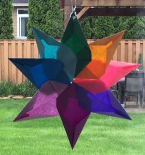 Origami Suncatcher