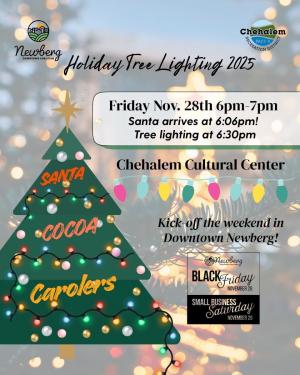 Tree Lighting flyer ad