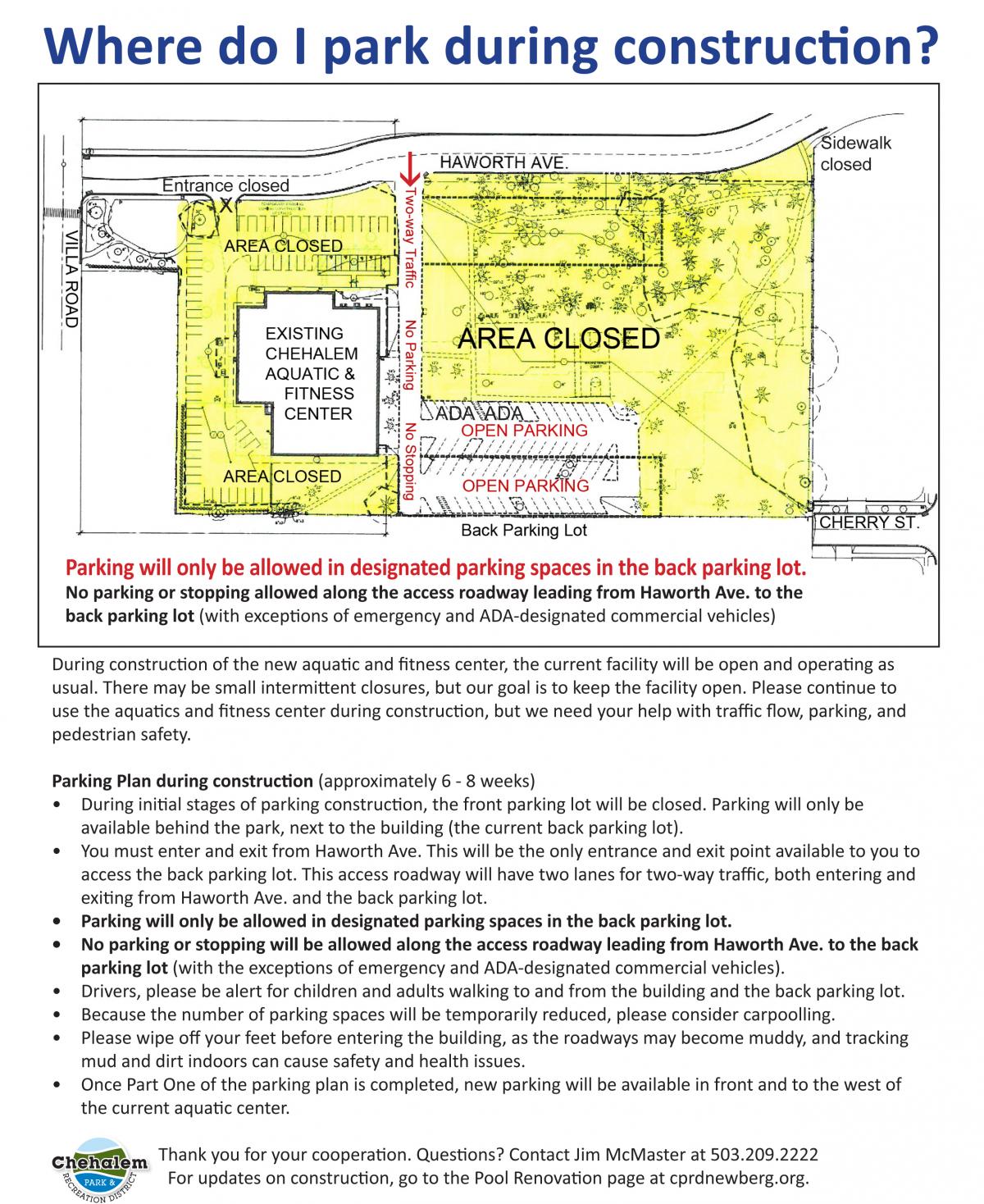 Parking guidelines