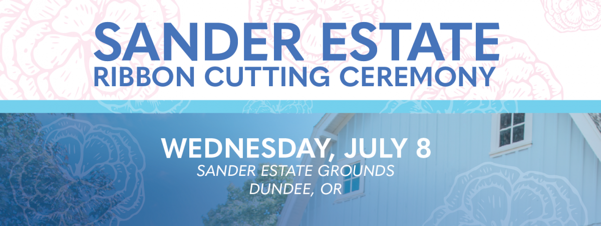 Ribboncutting banner