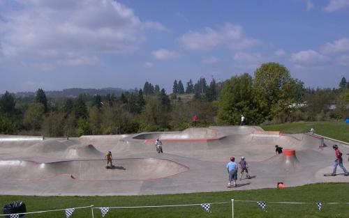 Chehalem Skatepark Chehalem Park Recreation District